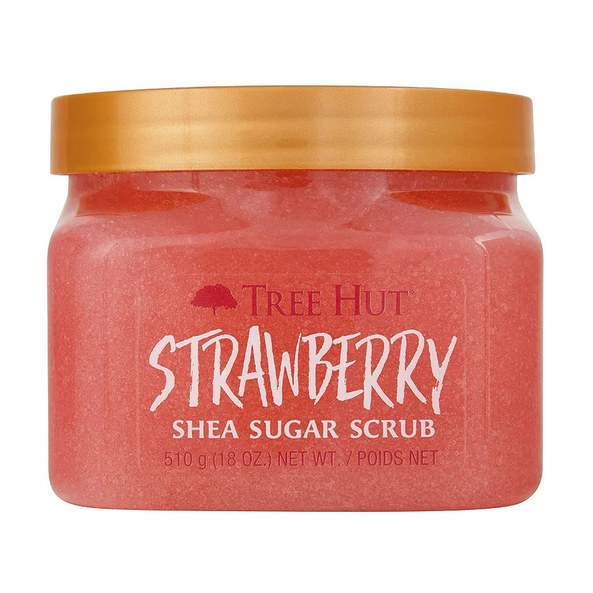Цукровий скраб для тіла Tree Hut Strawberry Sugar Scrub, 510 г